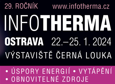 Navštivte Výstaviště Černá louka v Ostravě  29. ročník výstavy Infotherma 2024, která se koná ve dnech 22.-25.1. 2024.